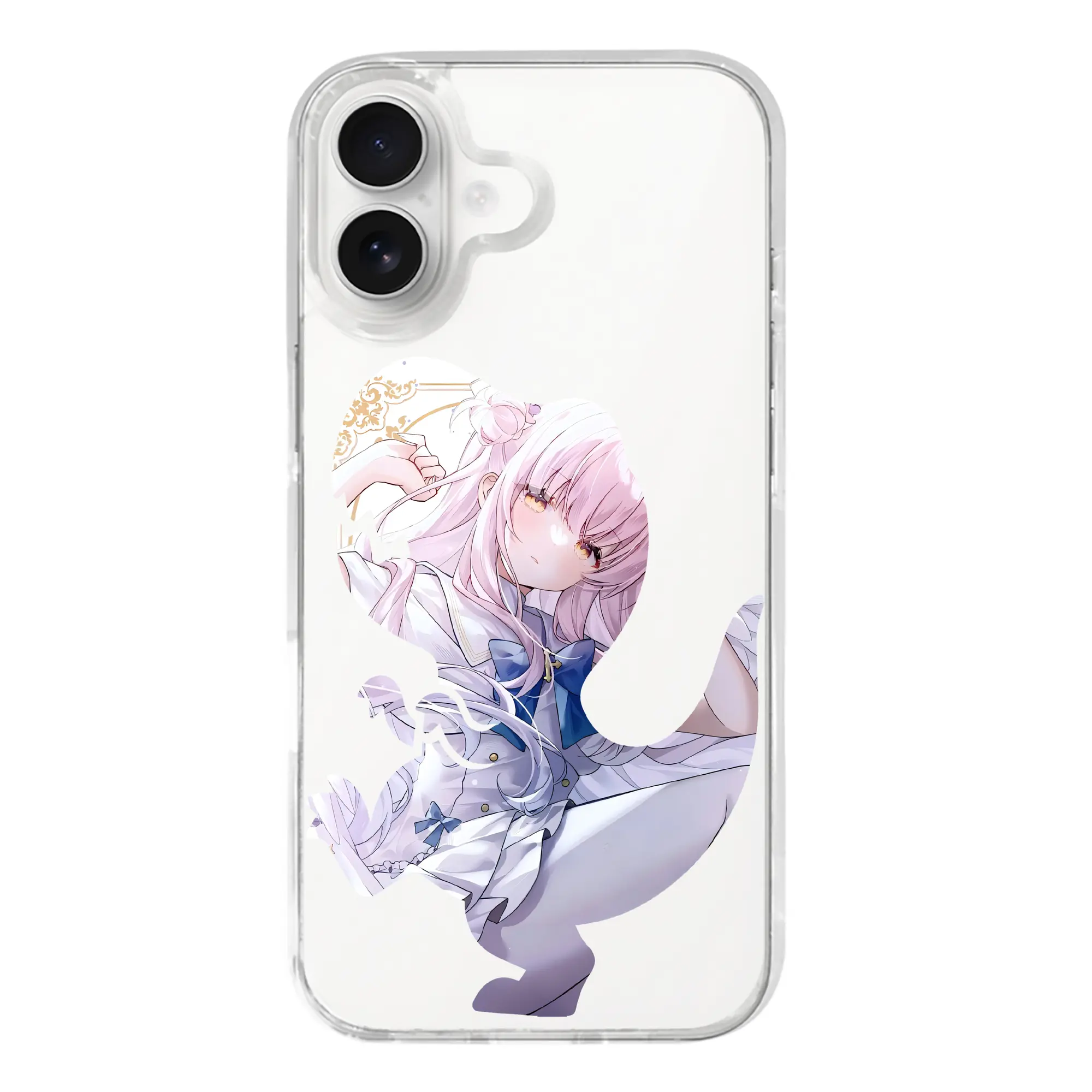 ブルーアーカイブ グッズ 聖園ミカ - iPhone 17シリーズ 透明スマホケース – 薄型・耐衝撃・精密フィット保護カバー